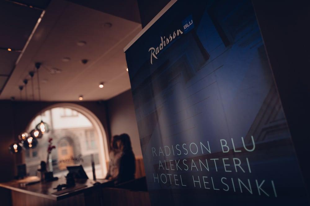 فندق هلسنكيفي  فندق راديسون بلو أليكسانتري، هيلسنكي المظهر الخارجي الصورة
